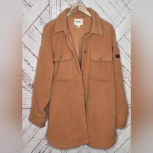 Roxy Fleece Buttoned Down Shacket